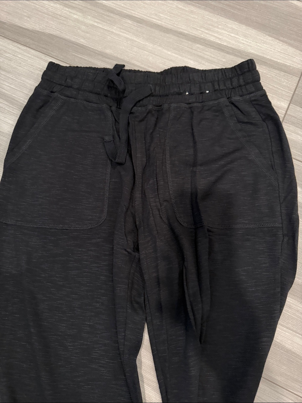 Express Black Track Jogger Pants - Picture 2 of 2